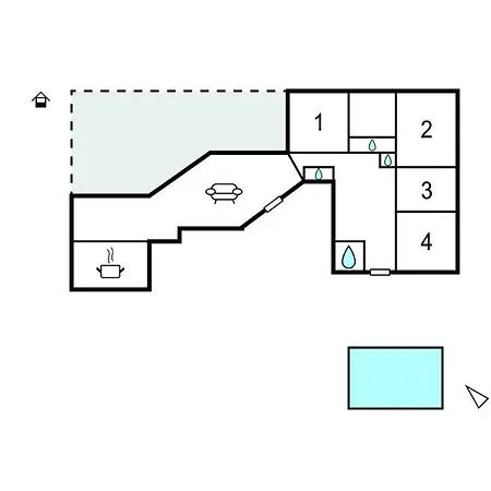 Maison Bord De Avec Vakantiehuis