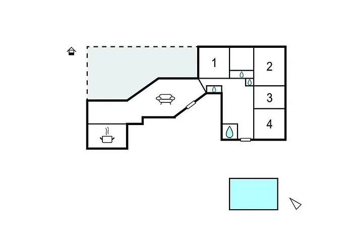 Maison Bord De Avec Сasa de vacaciones